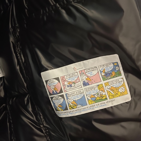 MONCLER Black Down Montbeliard Jacket - Picture 3 of 3